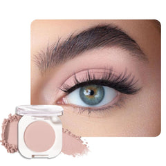 HHLTOH Nude Beige Tan single eyeshadow compact for precise, everyday eye looks.