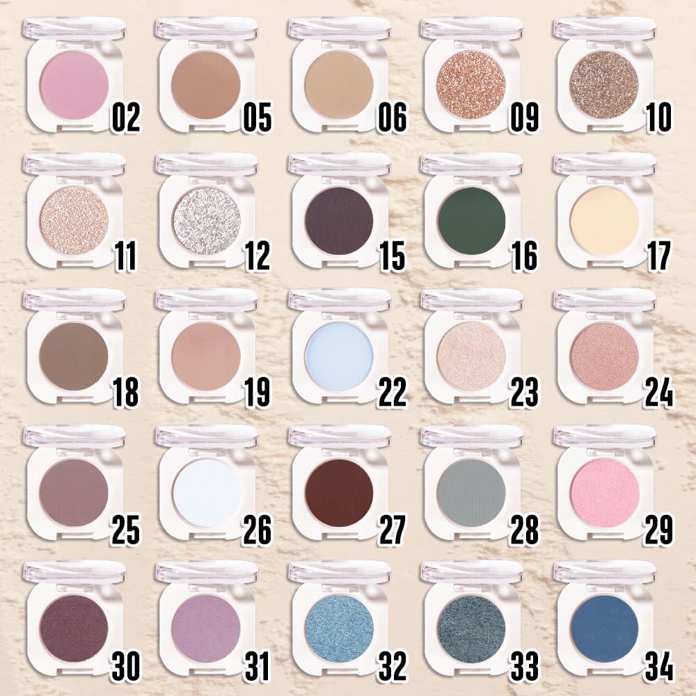 HHLTOH Pear White Shimmer compact open shows easy-to-use formula for quick application