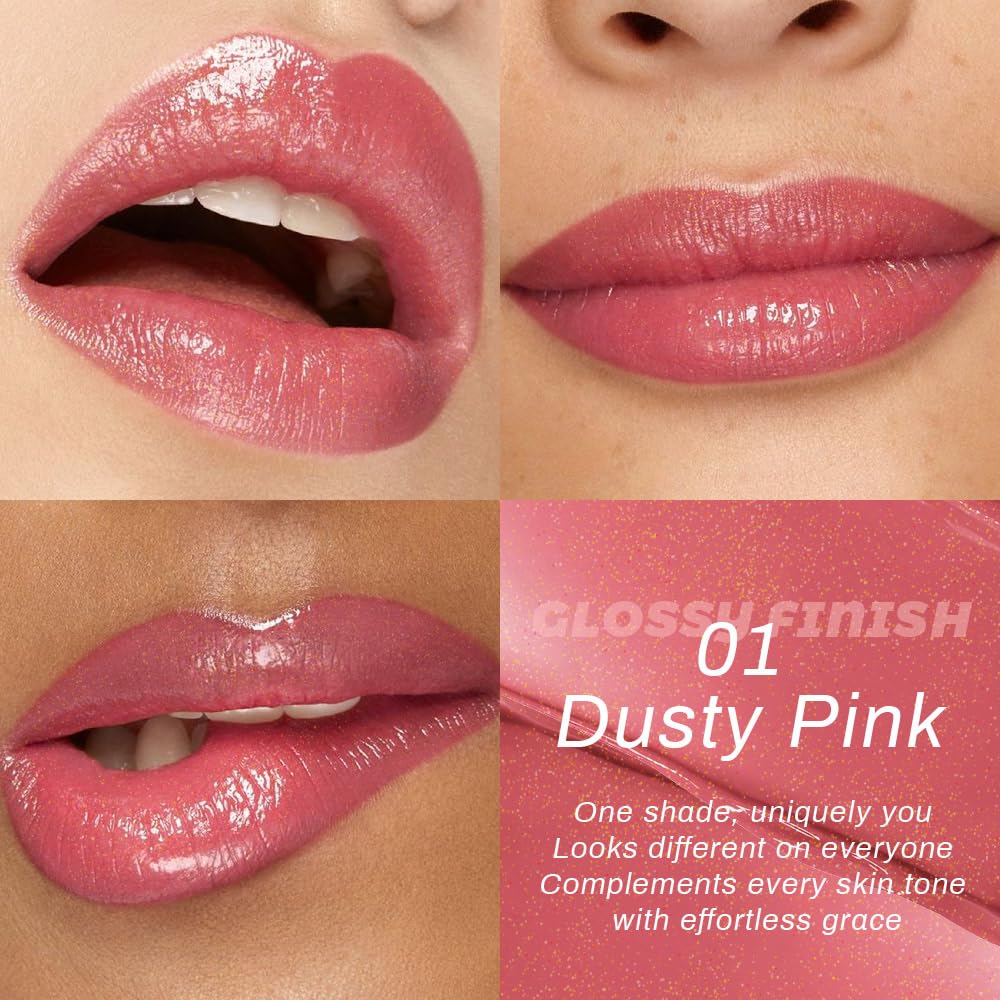 HHLTOH Pink Honey Lip Balm texture appears creamy and lightweight.