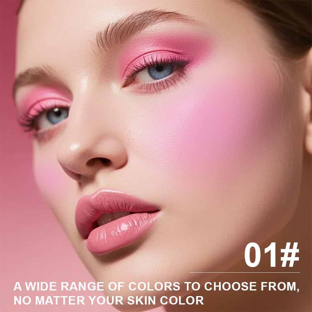 HHLTOH blush has a soft blendable texture for seamless application