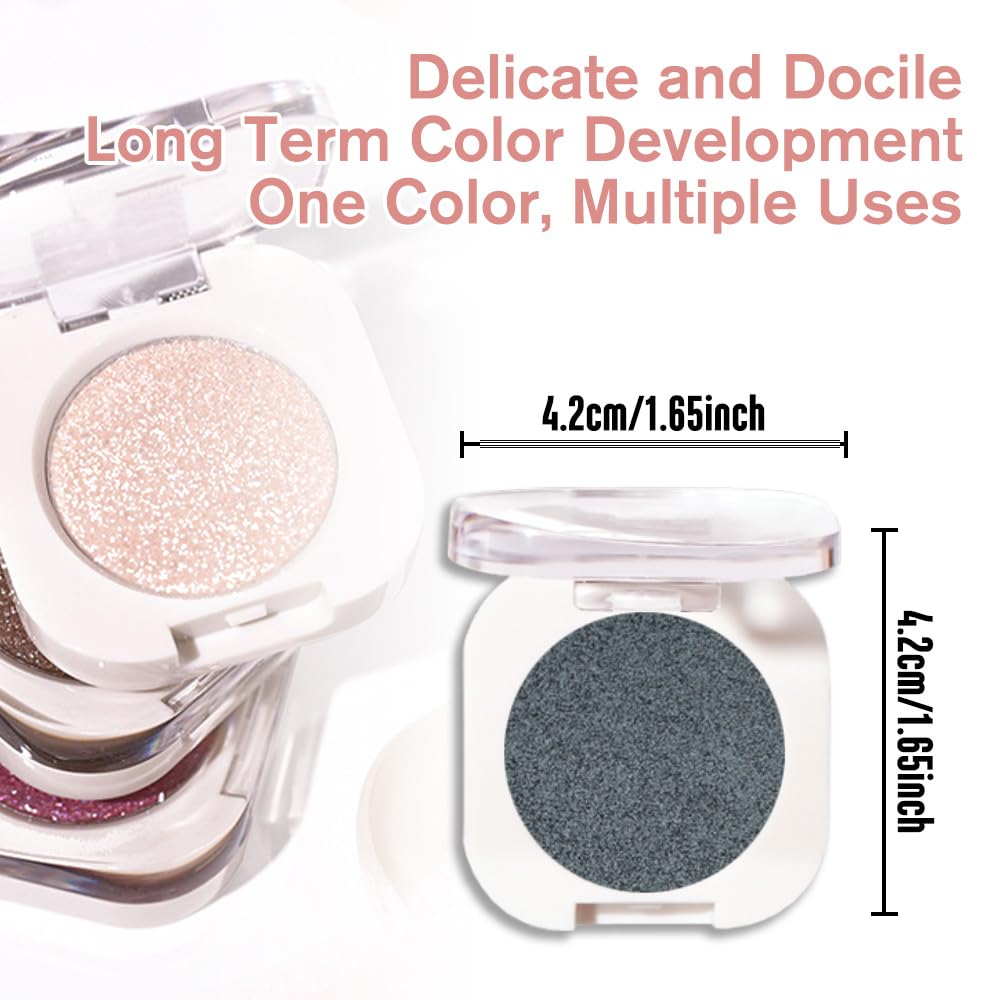 HHLTOH soft brush-friendly formula glides on and blends easily for any look