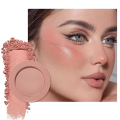 HHLTOH warm peach-orange blush palette open compact for quick glow