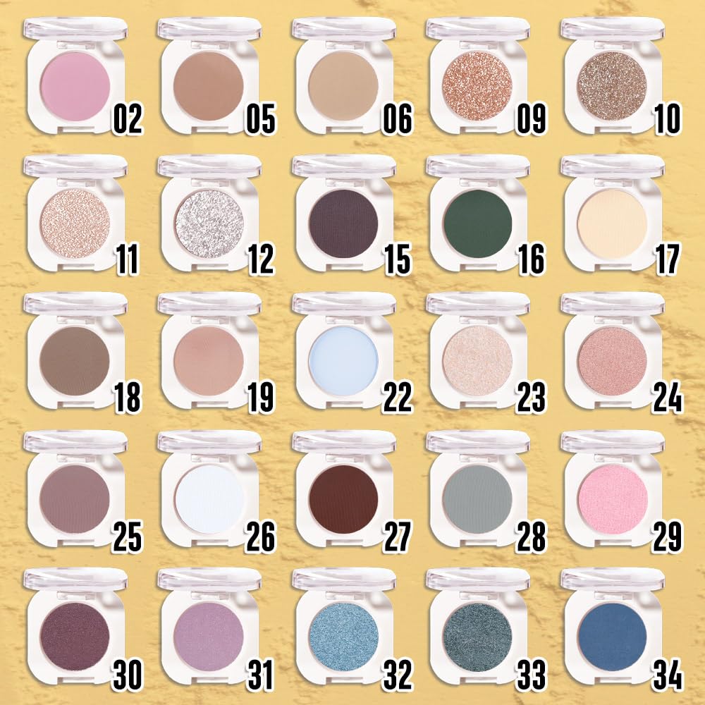 HHLTOH waterproof and smudgeproof eyeshadow application for all day wear.