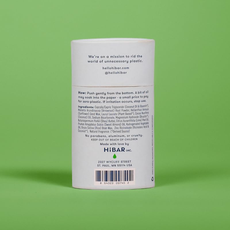 HIBAR 3-pack eco packaging highlights sustainable use and easy replenishment.