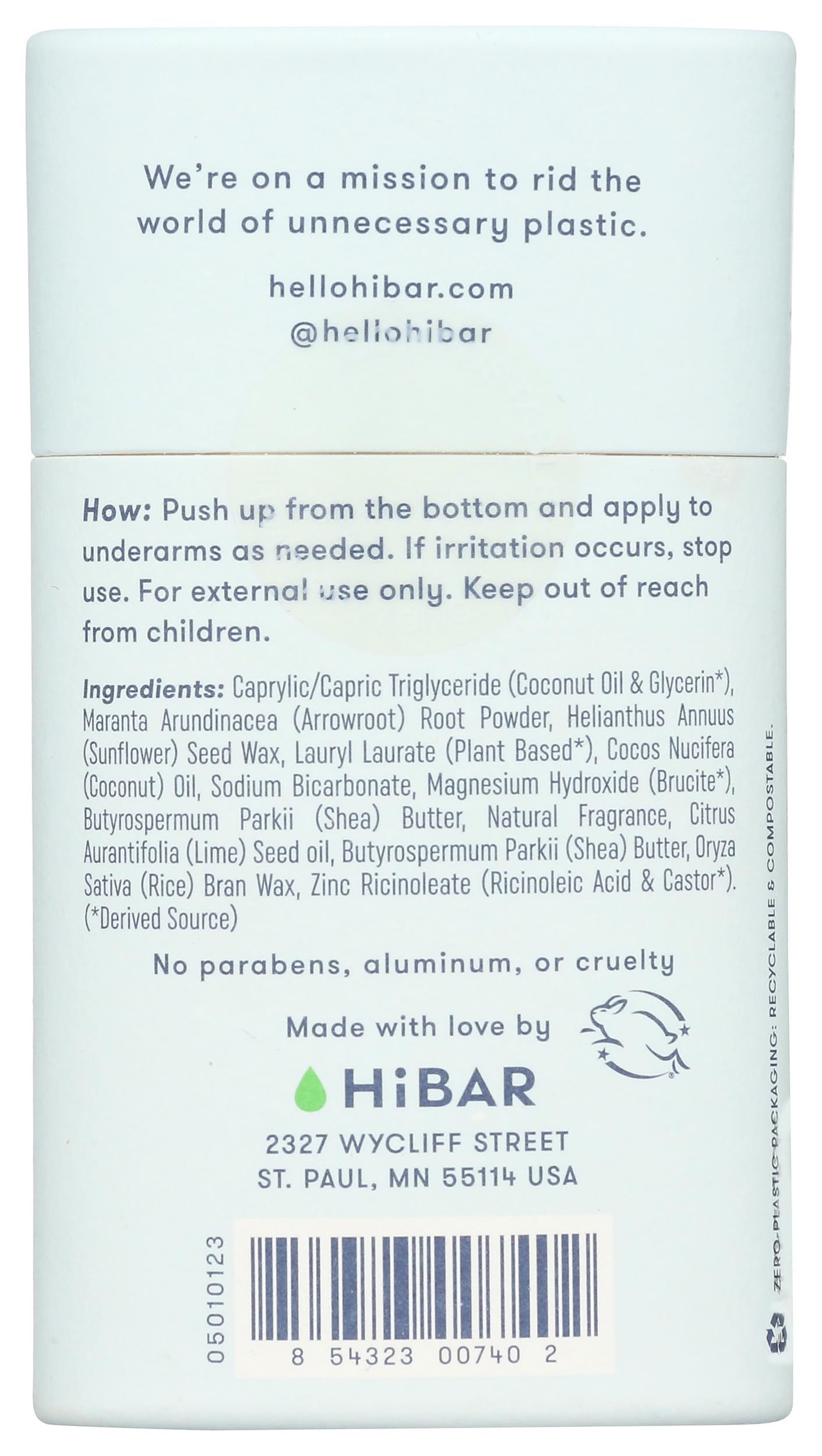HIBAR Fresh Rain and Cucumber scent close-up highlighting natural aroma