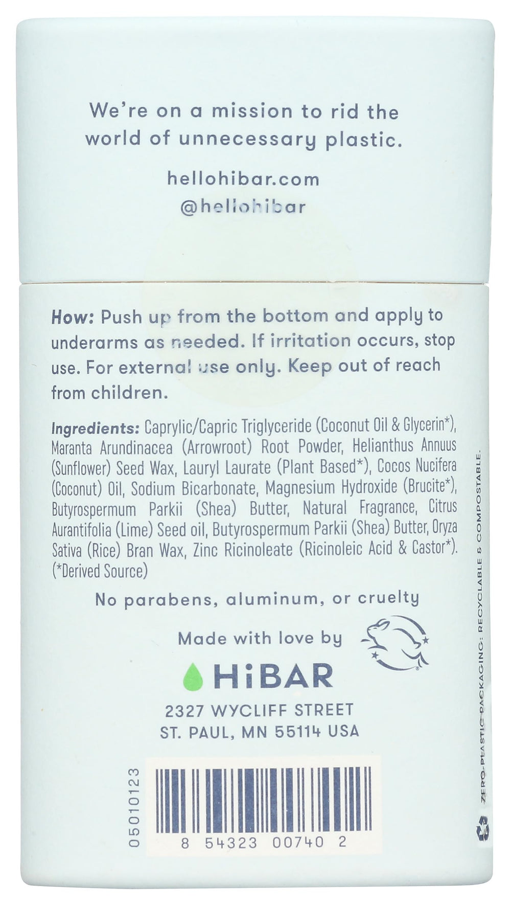 HIBAR Fresh Rain and Cucumber scent close-up highlighting natural aroma