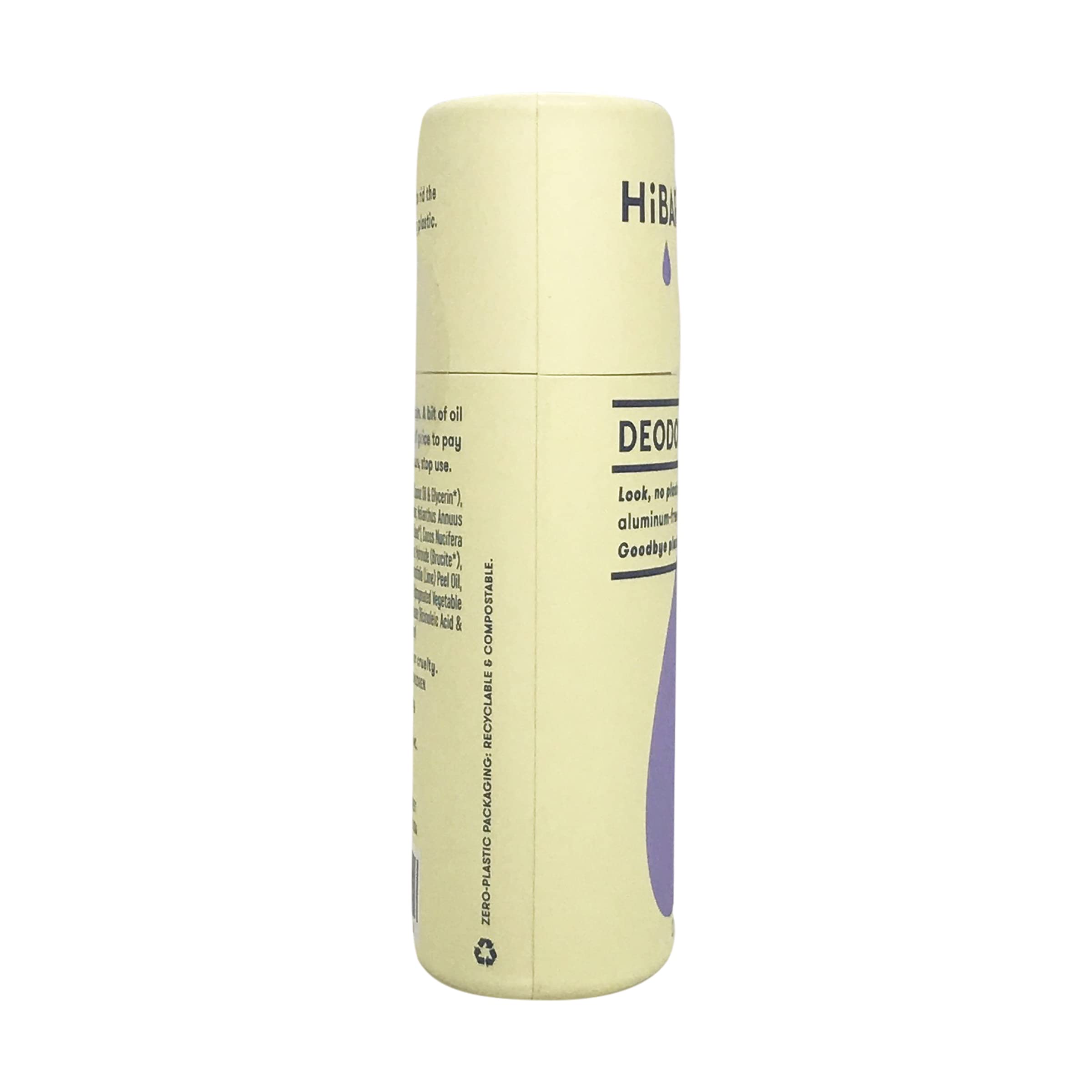 HIBAR formula featuring sunflower seed wax, rice bran, and shea butter for gentle care.