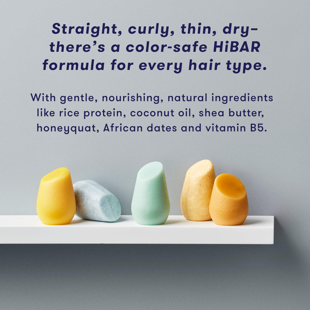 HiBAR Maintain bars beside liquid bottles, illustrating longevity comparable to multiple bottles.