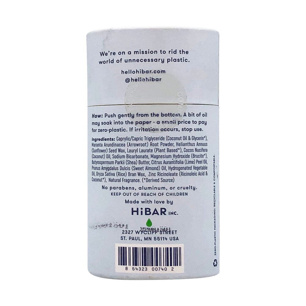 HIBAR shea butter and rice bran texture for easy glide