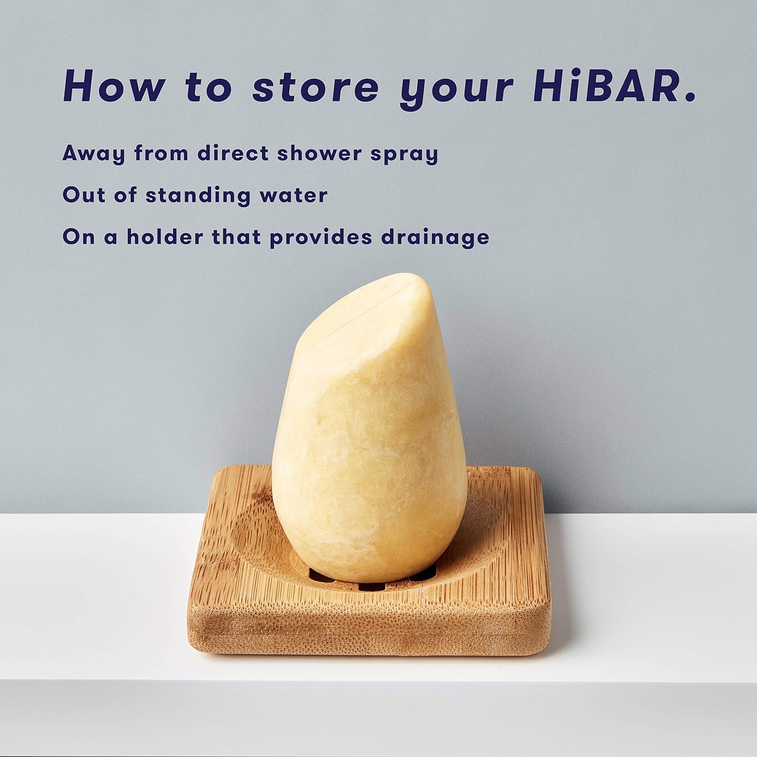 Honey and shea butter seen with HIBAR Soothe for added hydration.