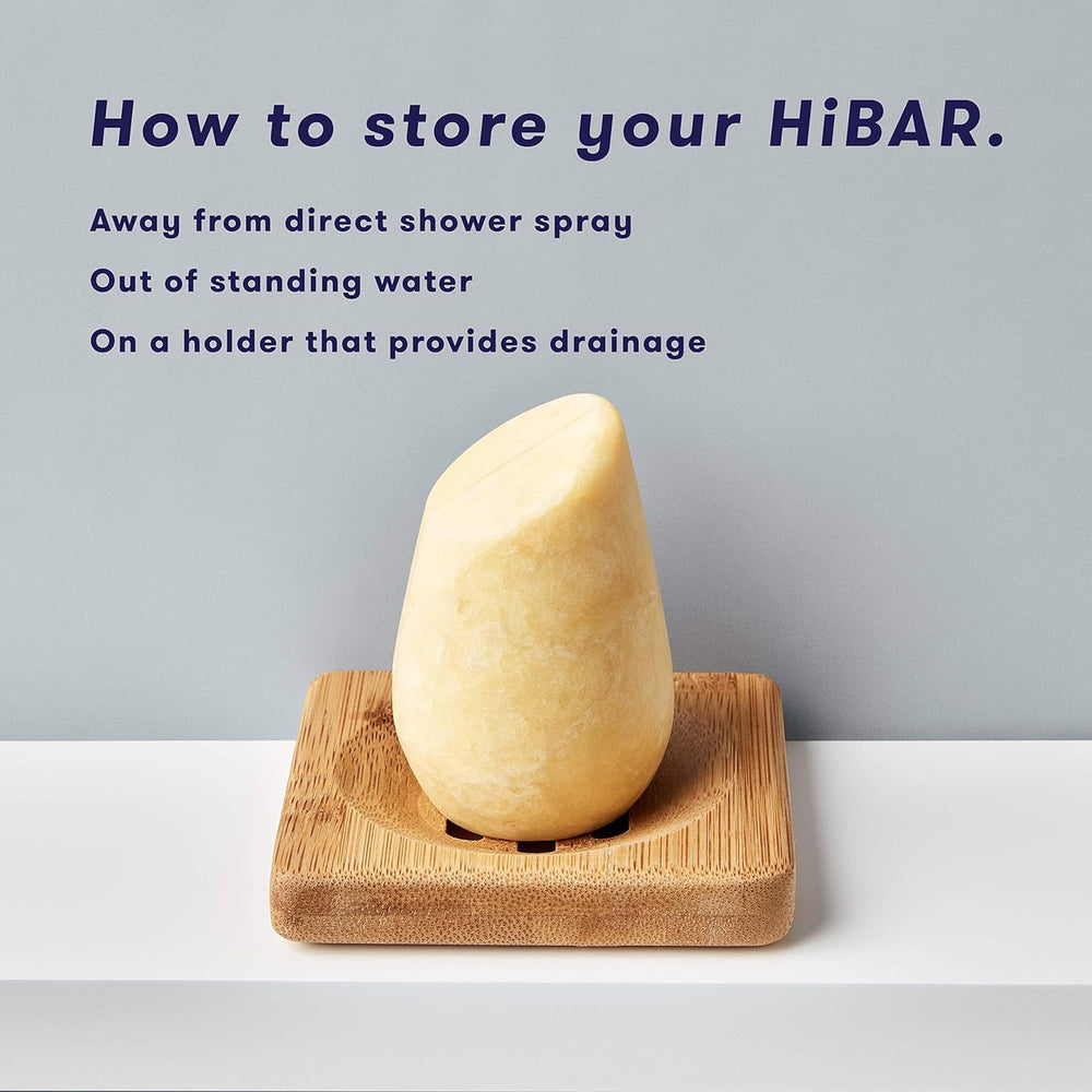 Honey and shea butter seen with HIBAR Soothe for added hydration.