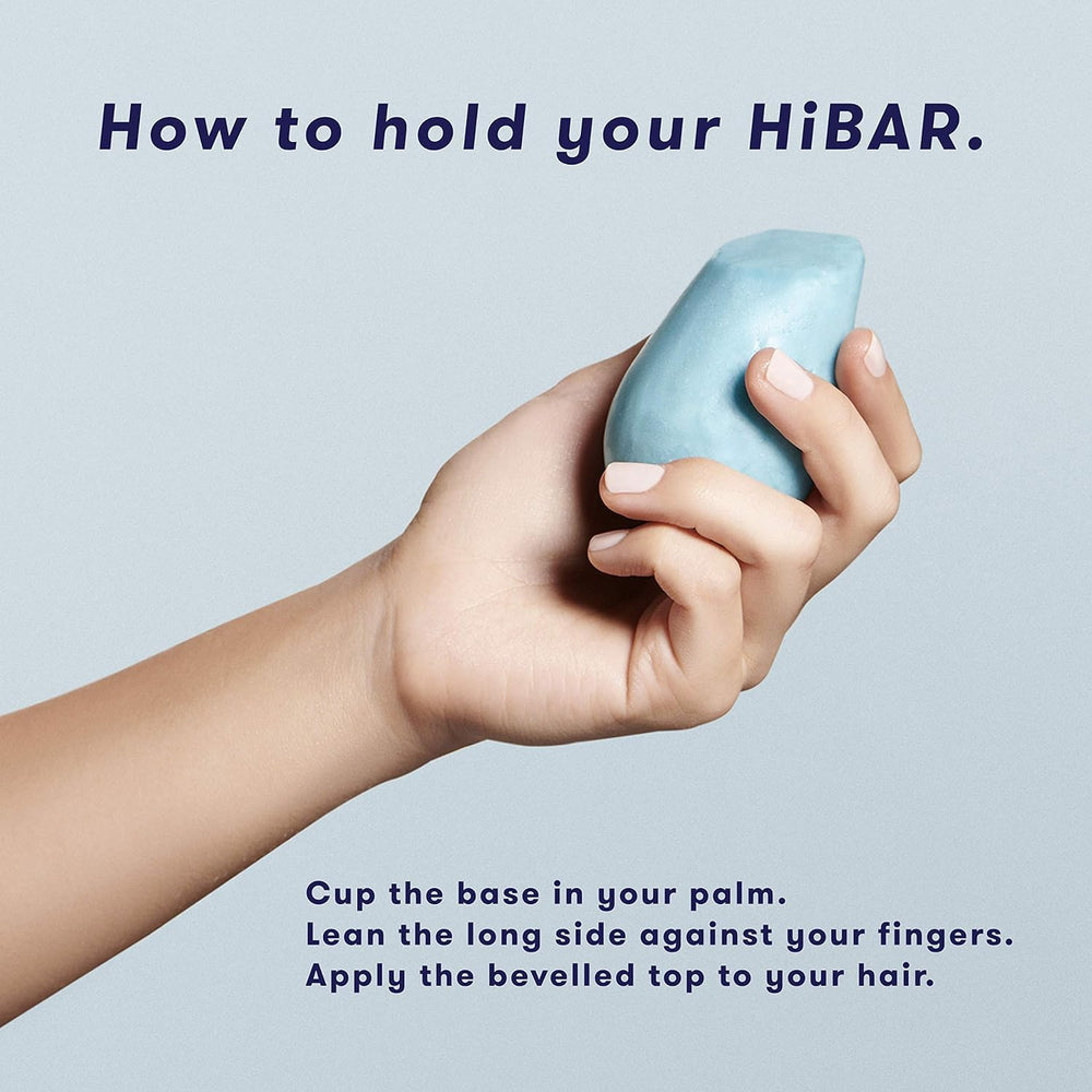 HIBAR Soothe conditioner bar with salicylic acid focus for scalp care.