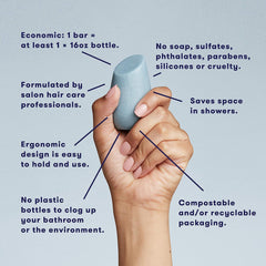 Close-up of HIBAR Soothe with willow bark extract and salicylic acid ingredients.