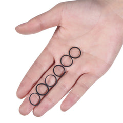 Kids hairstyle with Hicarer bands for comfortable wear.
