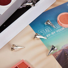 Pack of ten Hicarer stitch rings shown with multiple pieces for versatile styling tasks.