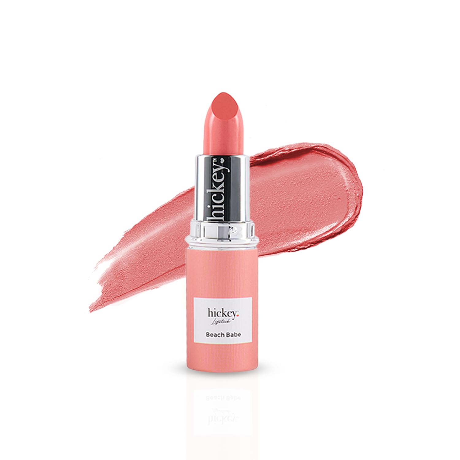 Hickey Skinny Dip shade close-up, pink whimsical charm.