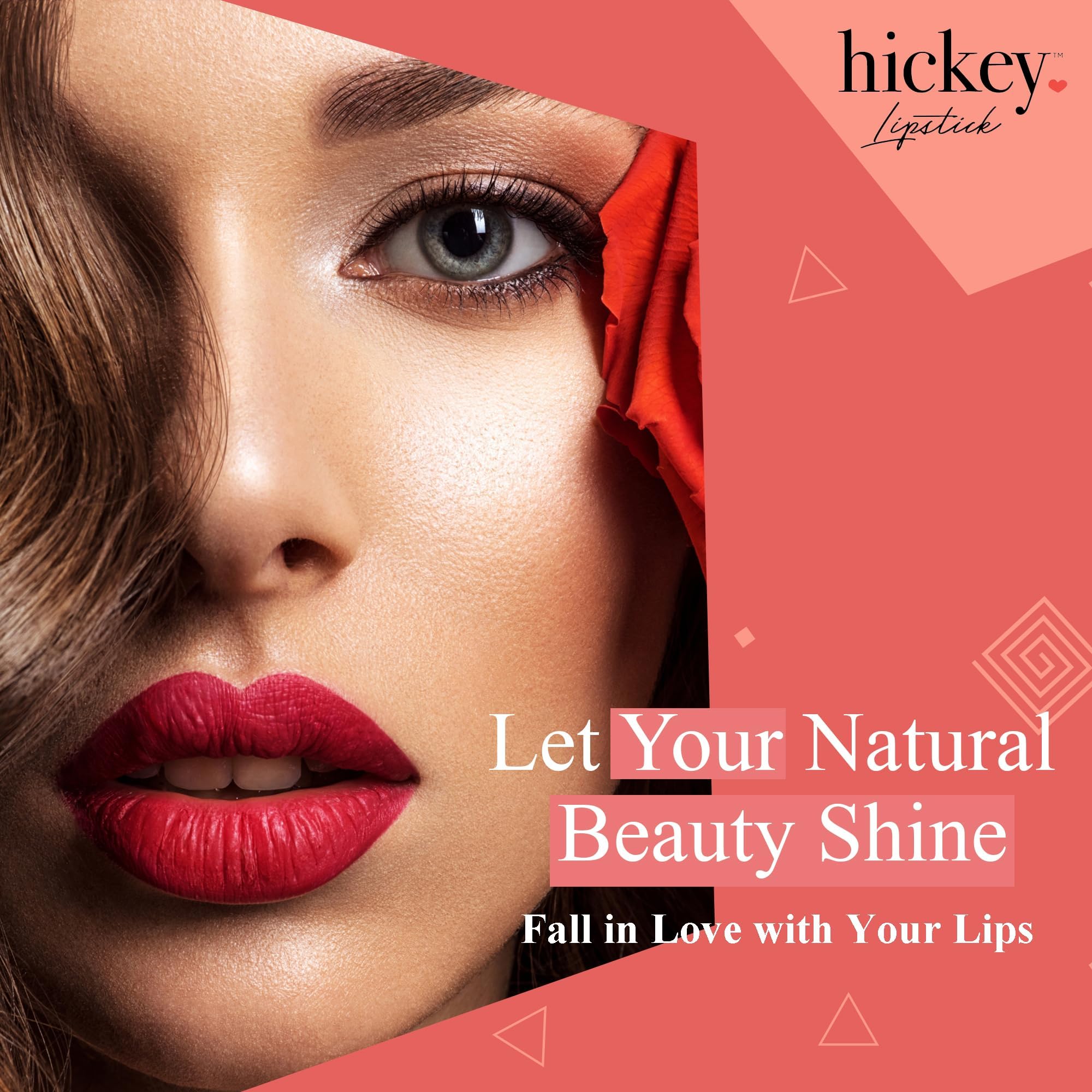 Hickey long-lasting color supports day-to-night wear.