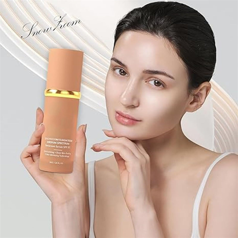 Hicoolfun foundation long-wear waterproof formula during active day