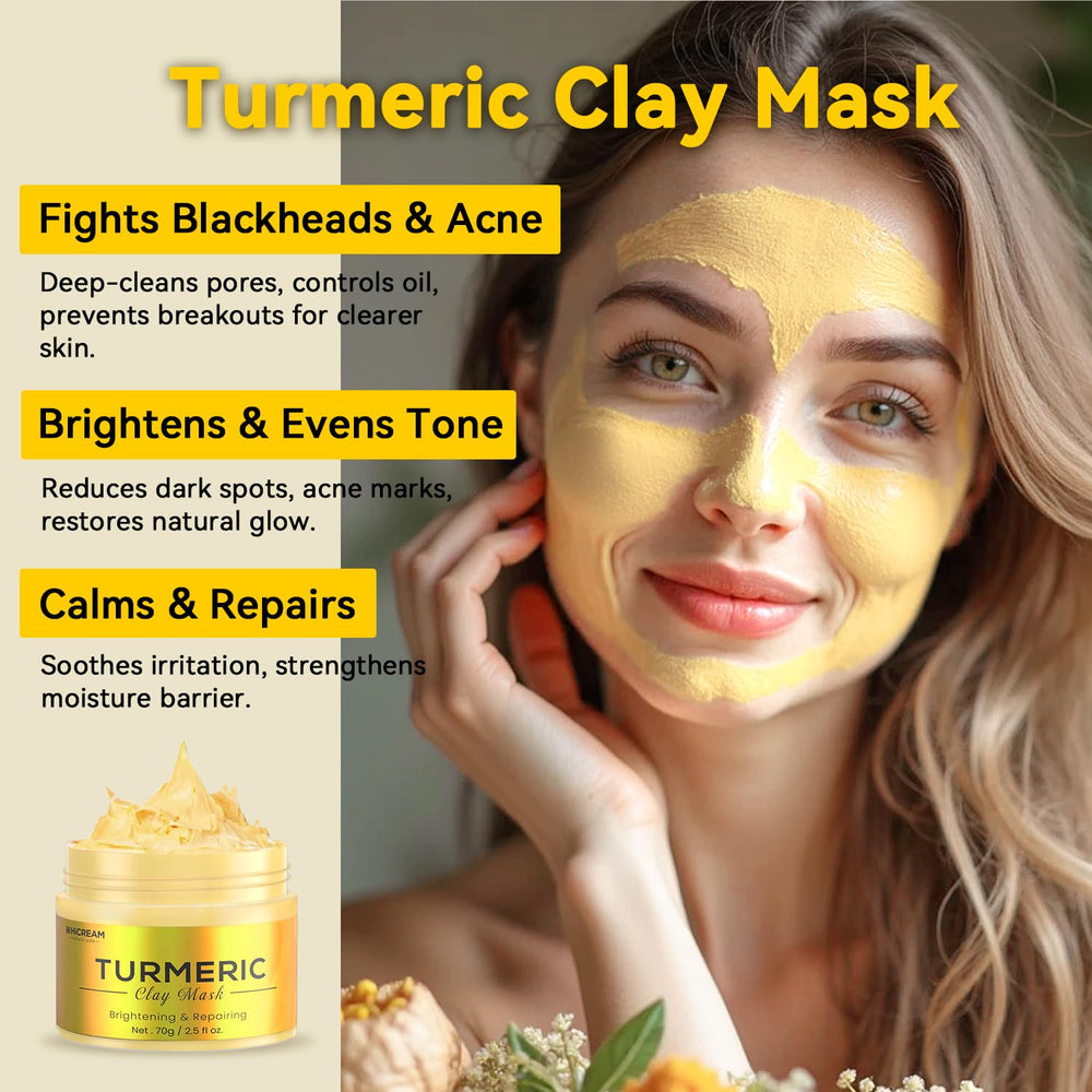 Hicream Dead Sea mud mask jar focusing on oil balance and clean, renewed pores.