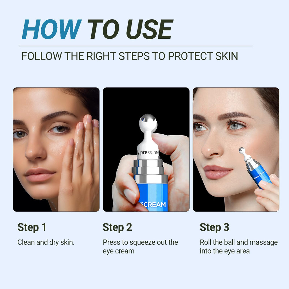 Satisfied customers trust Hicream eye cream for visible improvements.