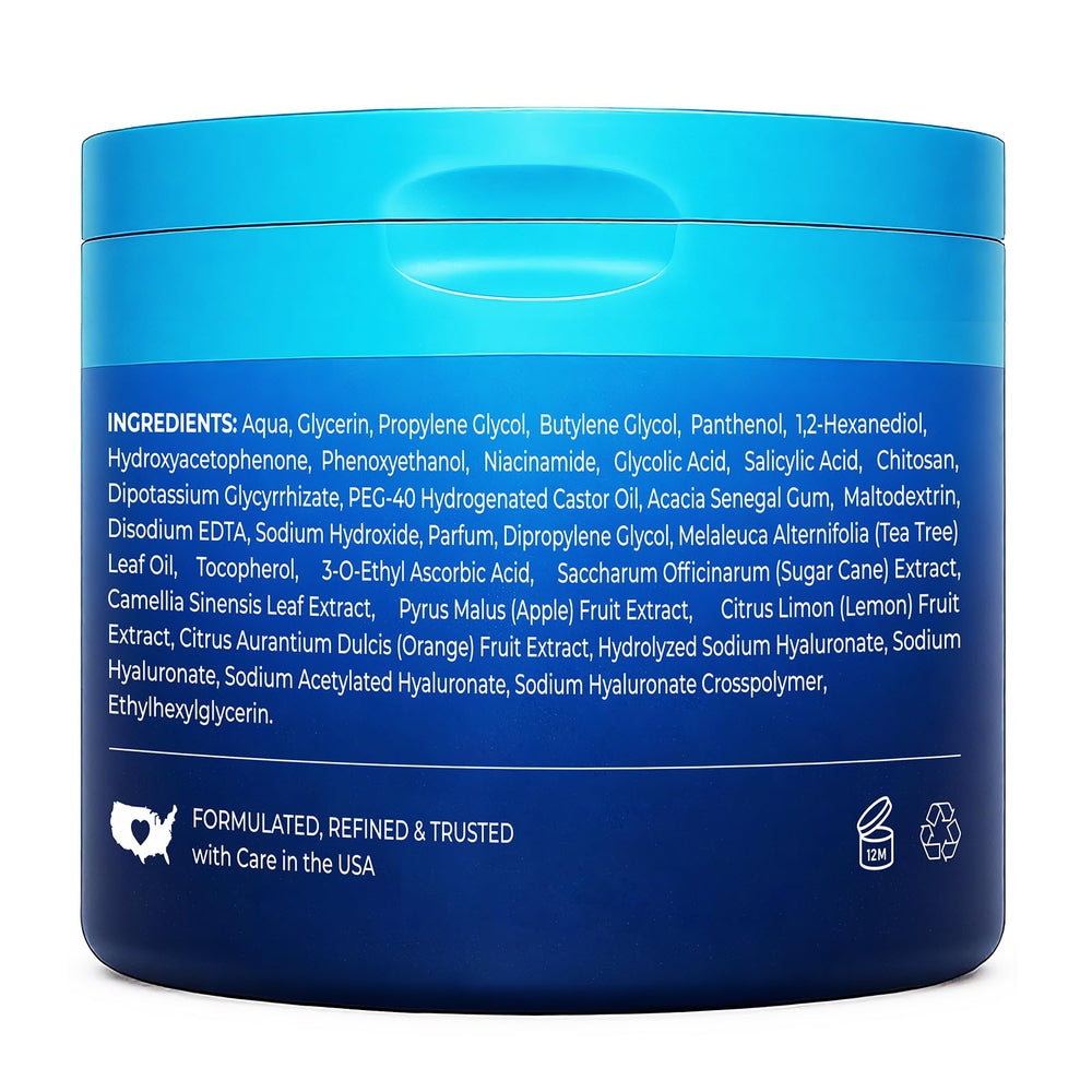 Hicream packaging and pads shown for travel-friendly skincare.