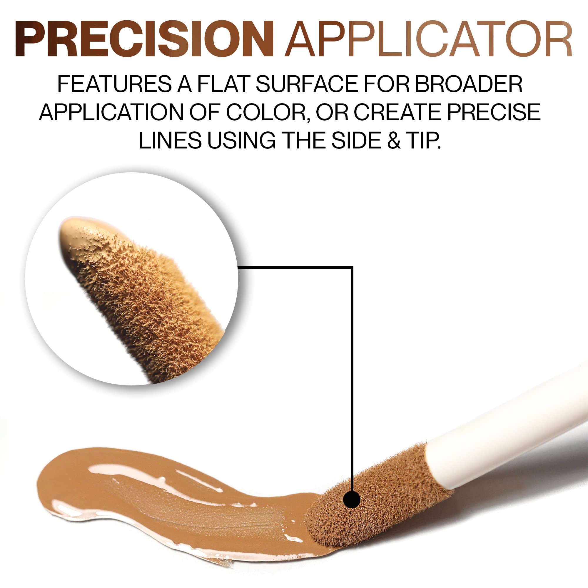 Hide Liquid Concealer skin-tone range swatch shows versatile shade fit
