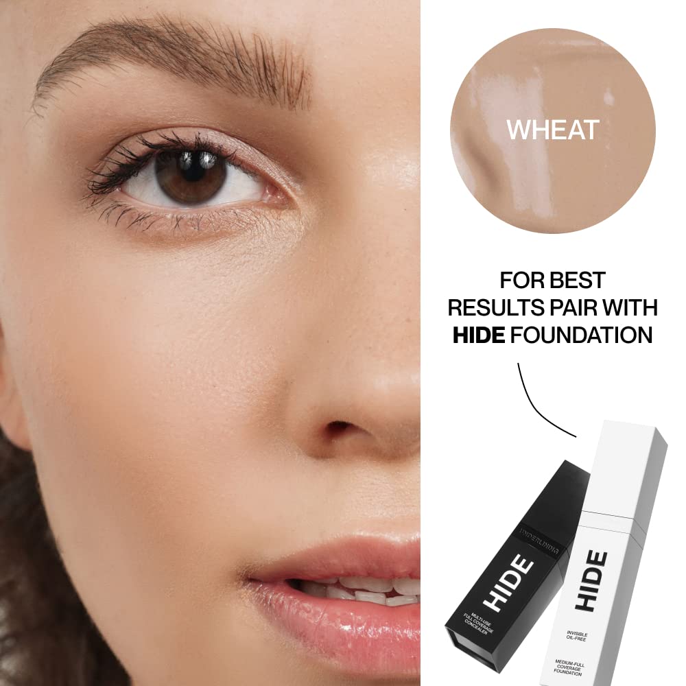 Swatch of Hide Concealer on arm for natural finish