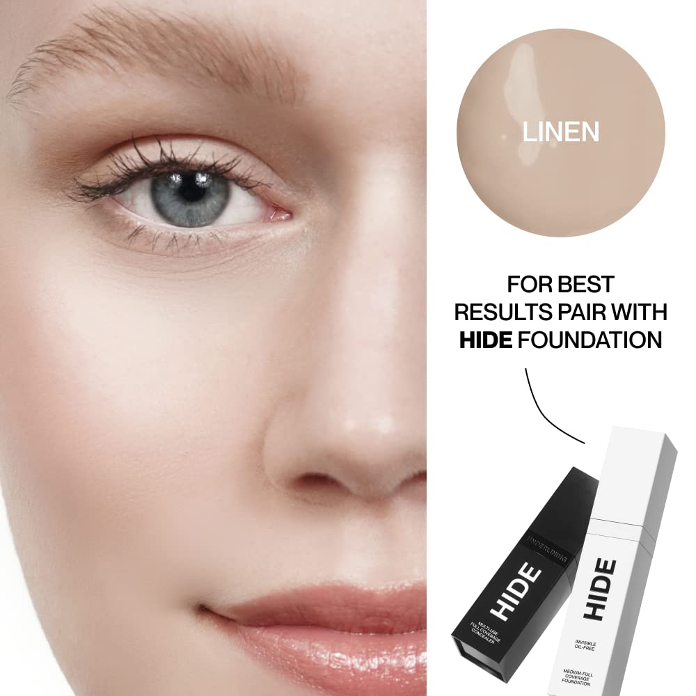 Hide Liquid Foundation used on face and body for seamless, versatile coverage
