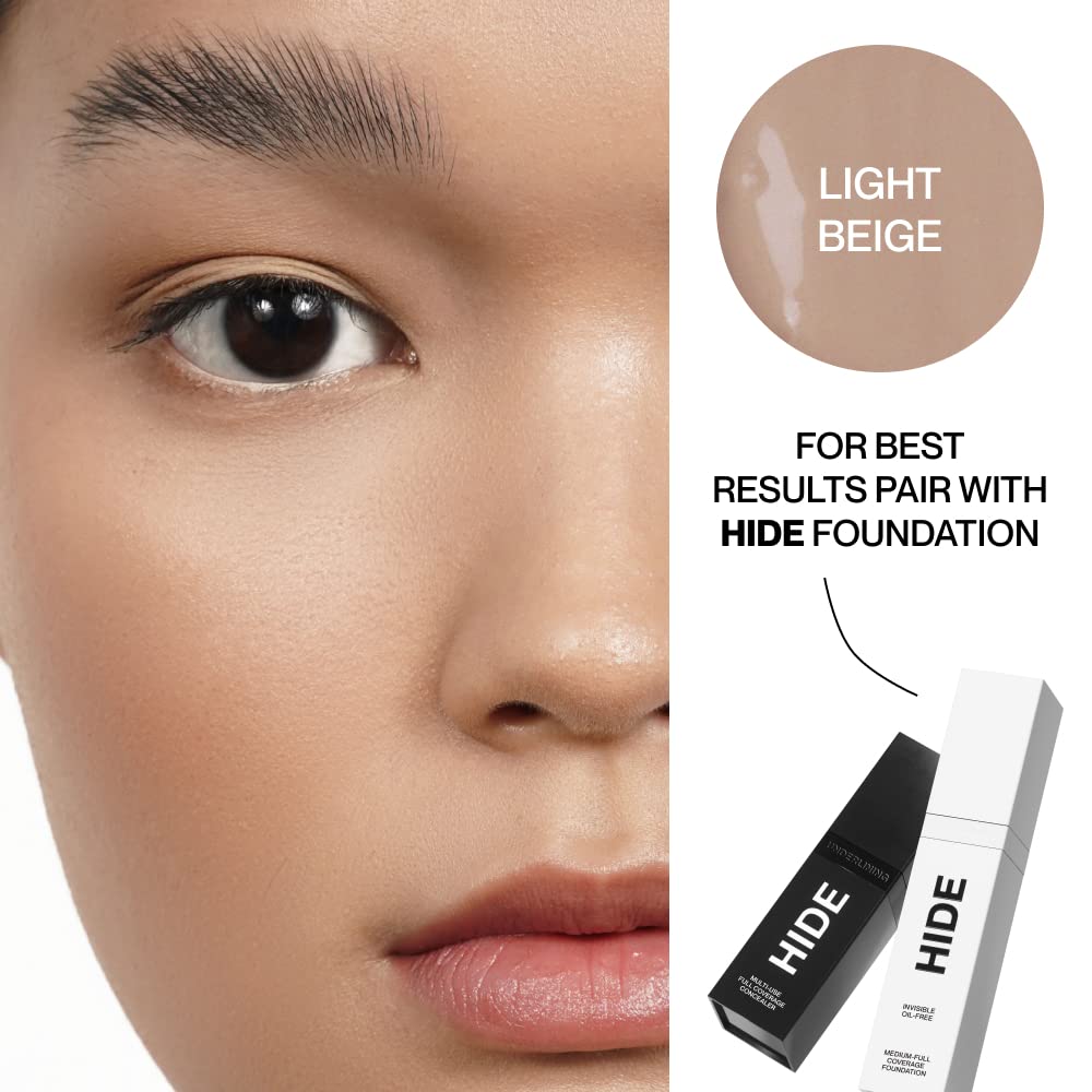 Foundation bottle with blending tools ready for daily wear.