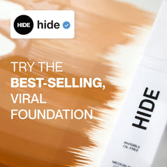 Hide Vanilla shade swatches on diverse skin tones for shade matching