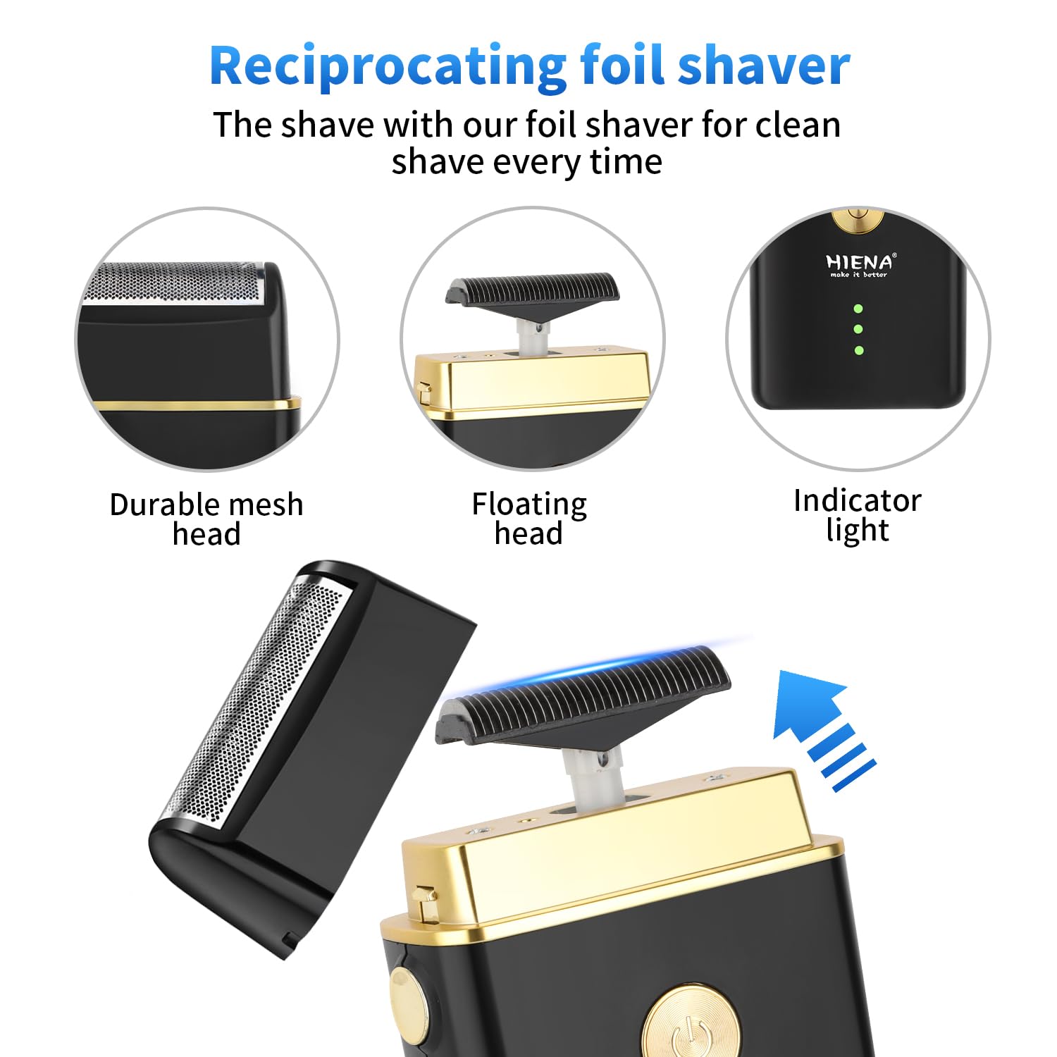 HIENA PRO barber kit case keeps tools organized and portable.