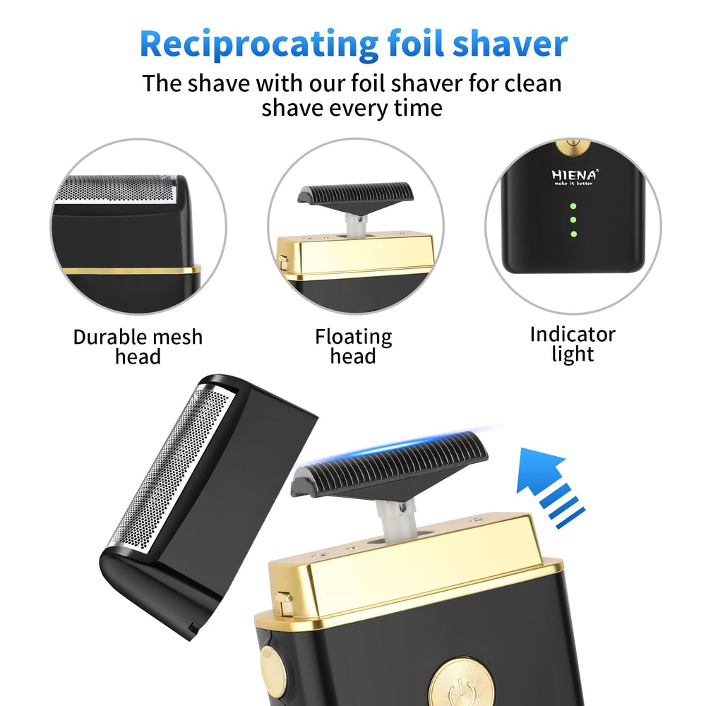 HIENA PRO barber kit case keeps tools organized and portable.