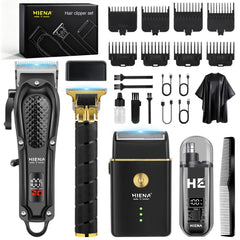 HIENA PRO hair clipper main unit for precise, professional-looking cuts.