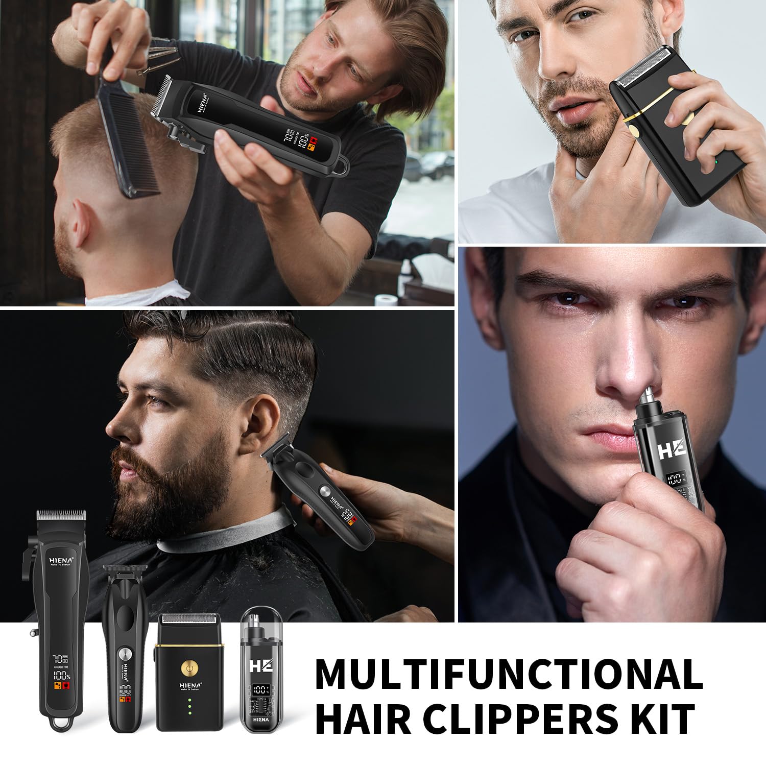 HIENA PRO powerful motor enables efficient trimming.