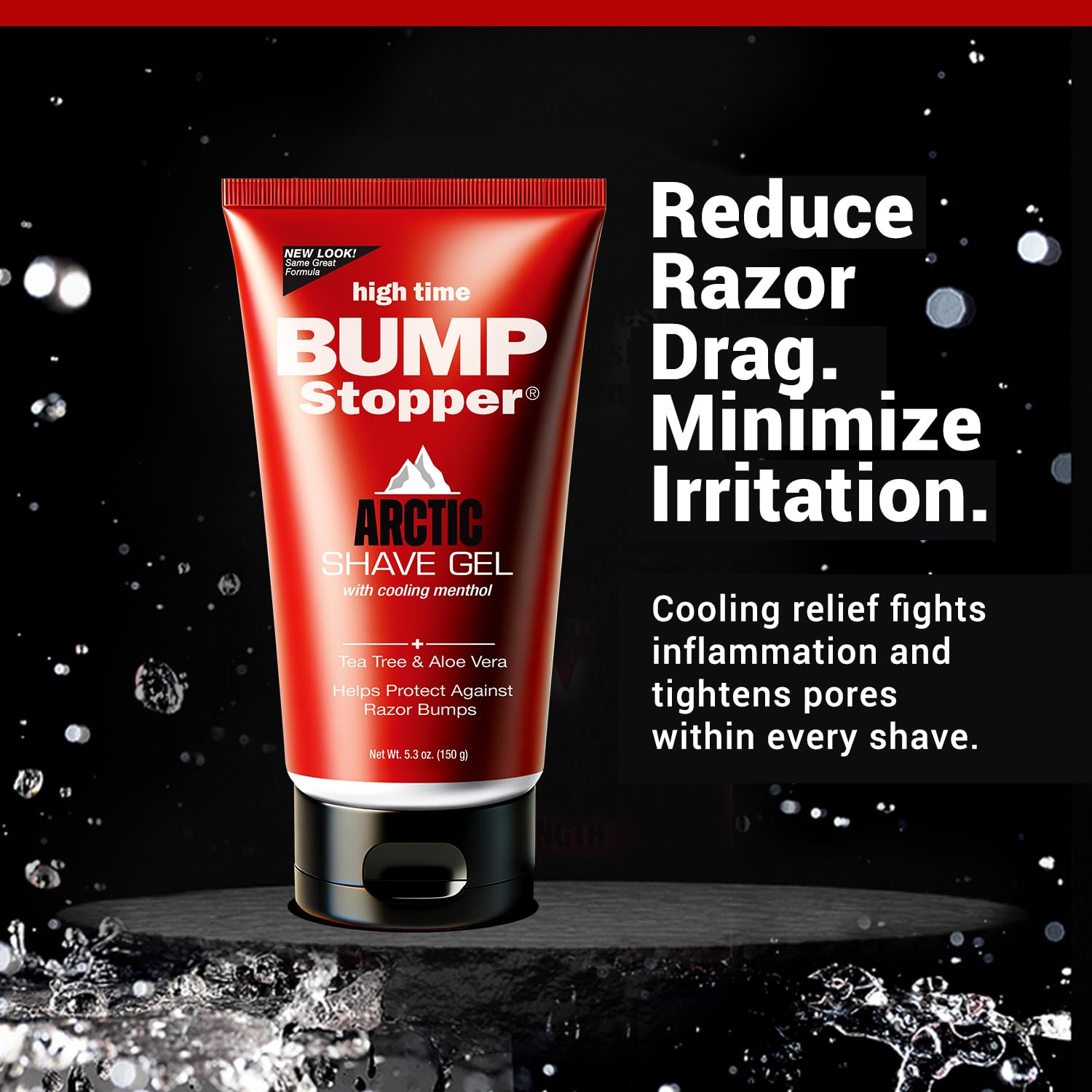 High Time Bump Stopper Arctic beard softener—conditioned feel for tough beards
