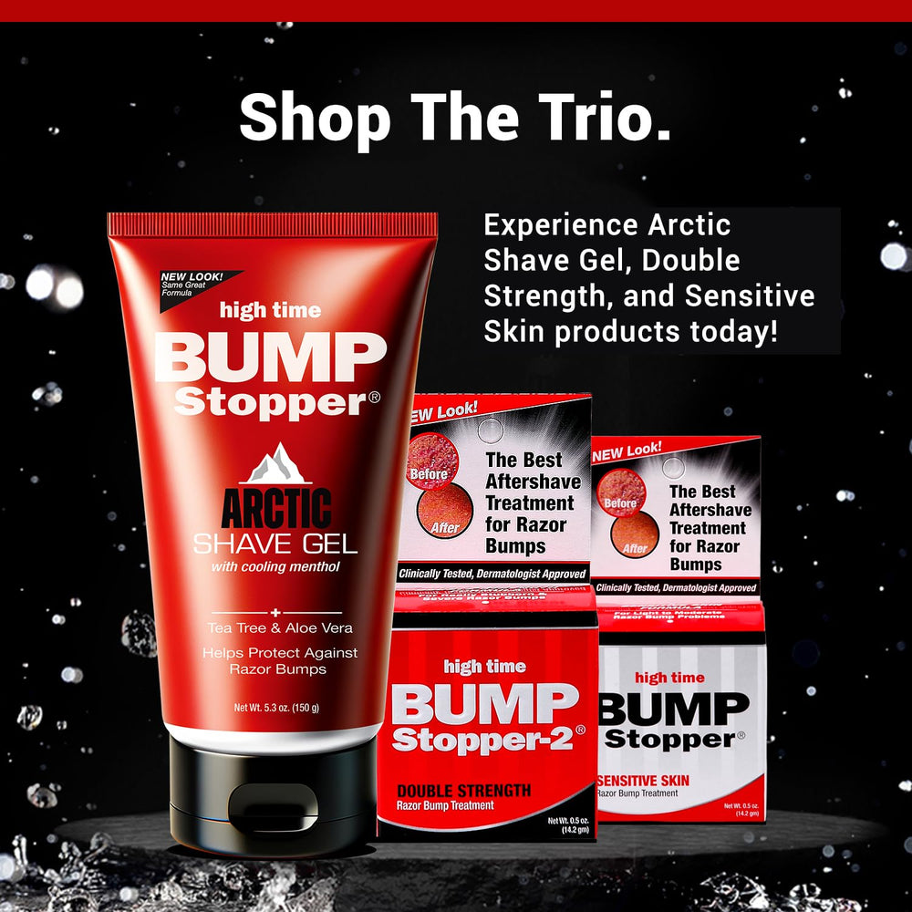 High Time Bump Stopper Arctic non-aerosol formula—clean, precise application
