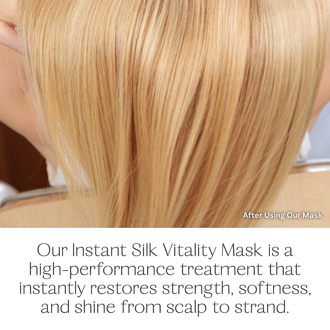 Highbrow Hippie scalp-to-strand repair action highlights strengthened roots and smoother lengths.