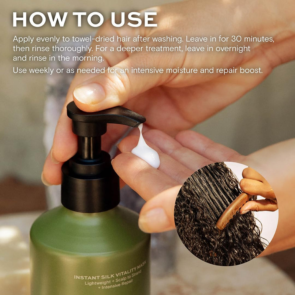 Highbrow Hippie tsubaki-oil smoothing-softness nourishes delicate lengths.