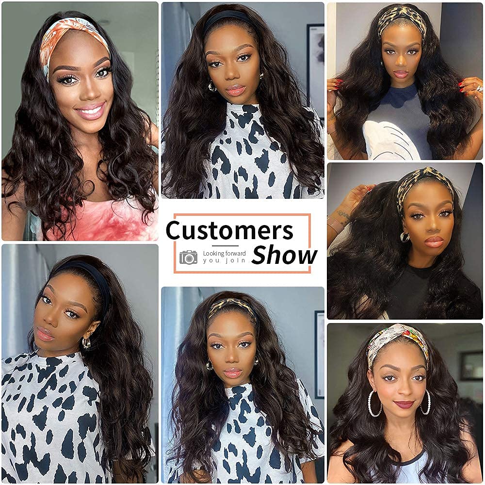 Higher gift pack includes headbands, lashes, and wig cap