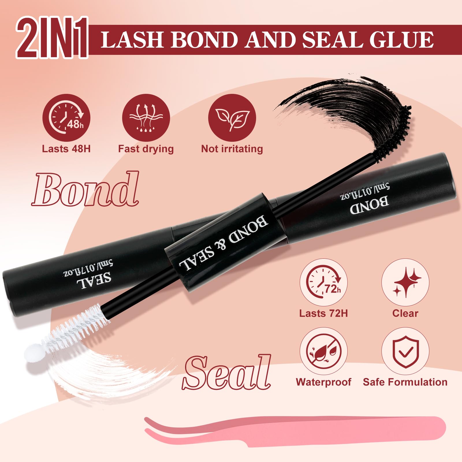 Higu clace at home use image conveys convenient DIY lash addition.