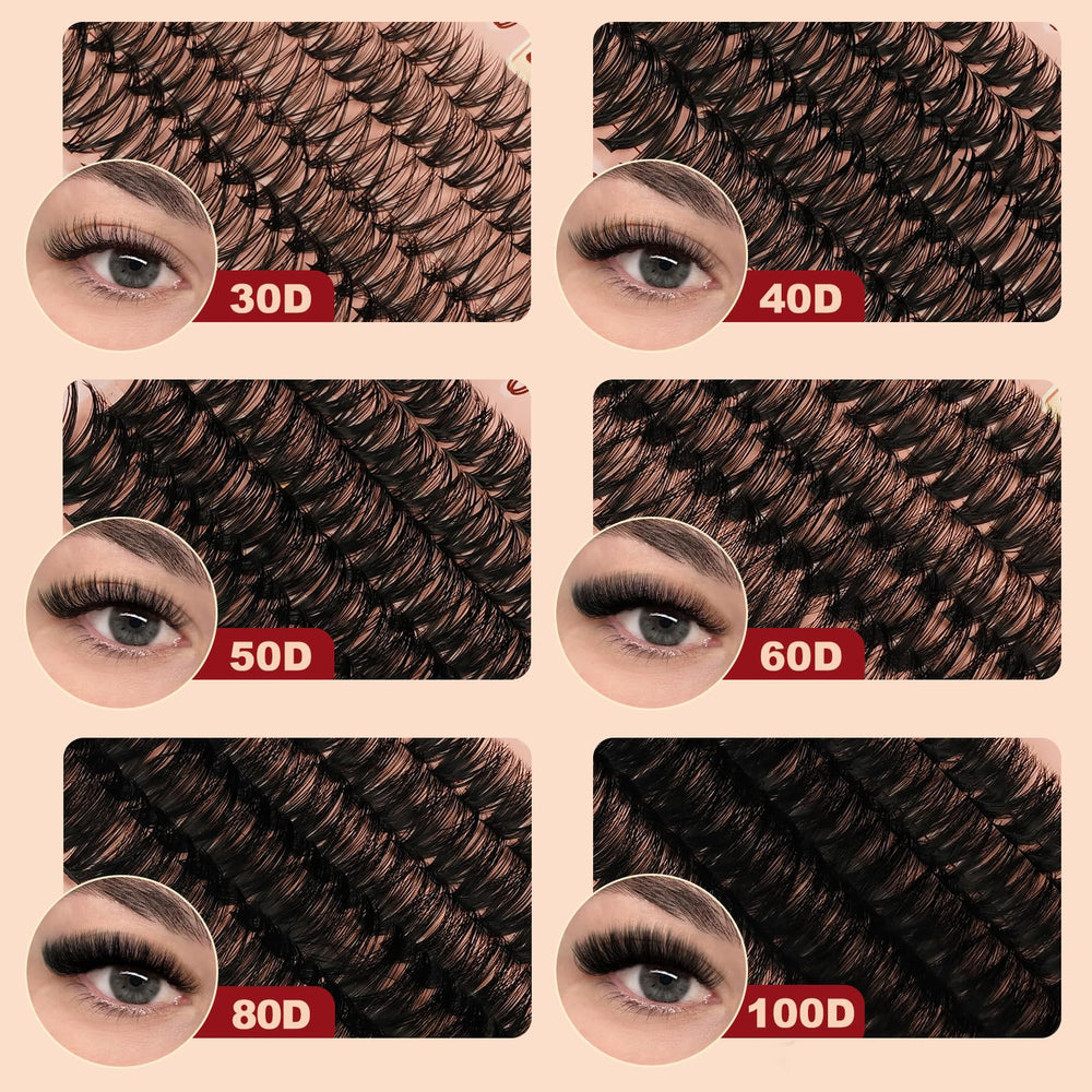 Higu clace lightweight lashes minimize pressure for long wear.