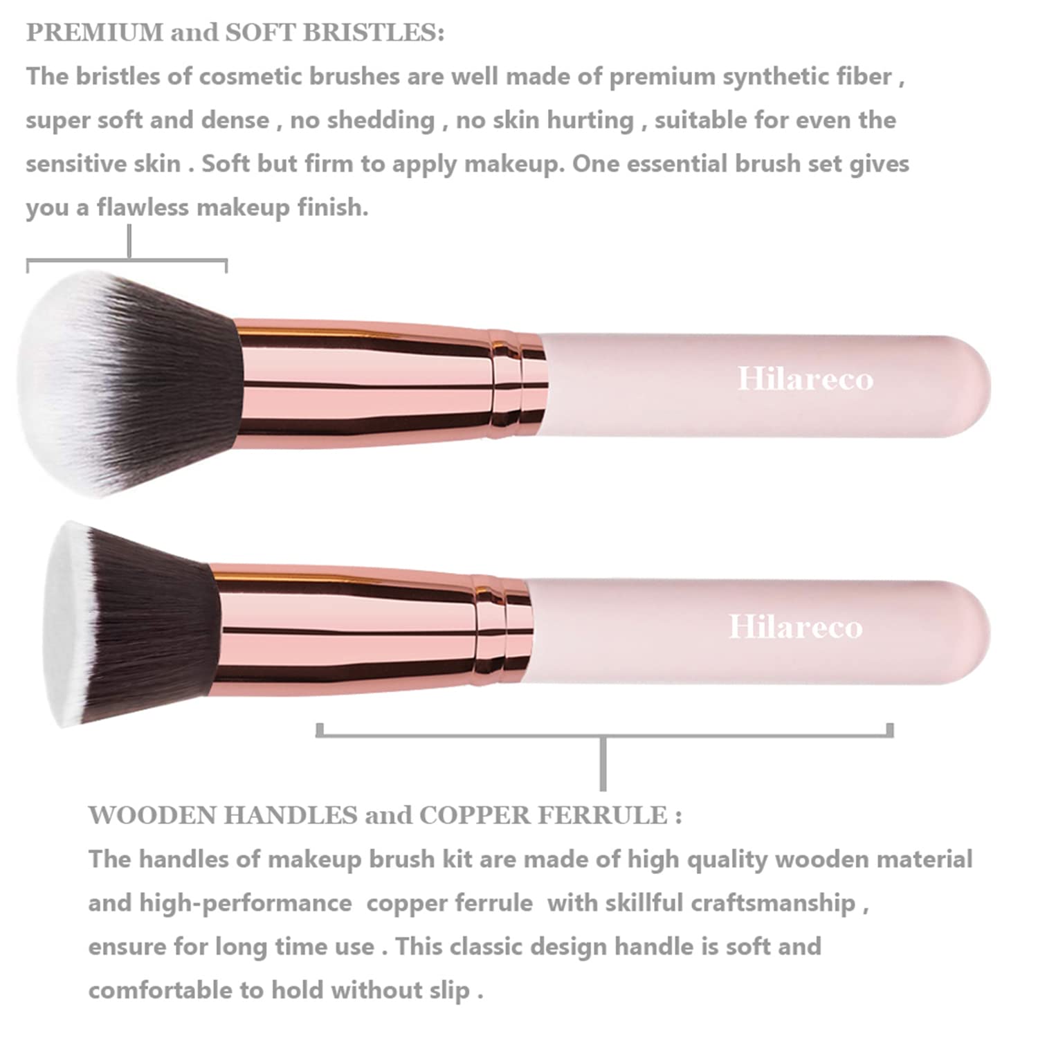 Hilareco finished makeup look shows natural coverage with subtle radiance