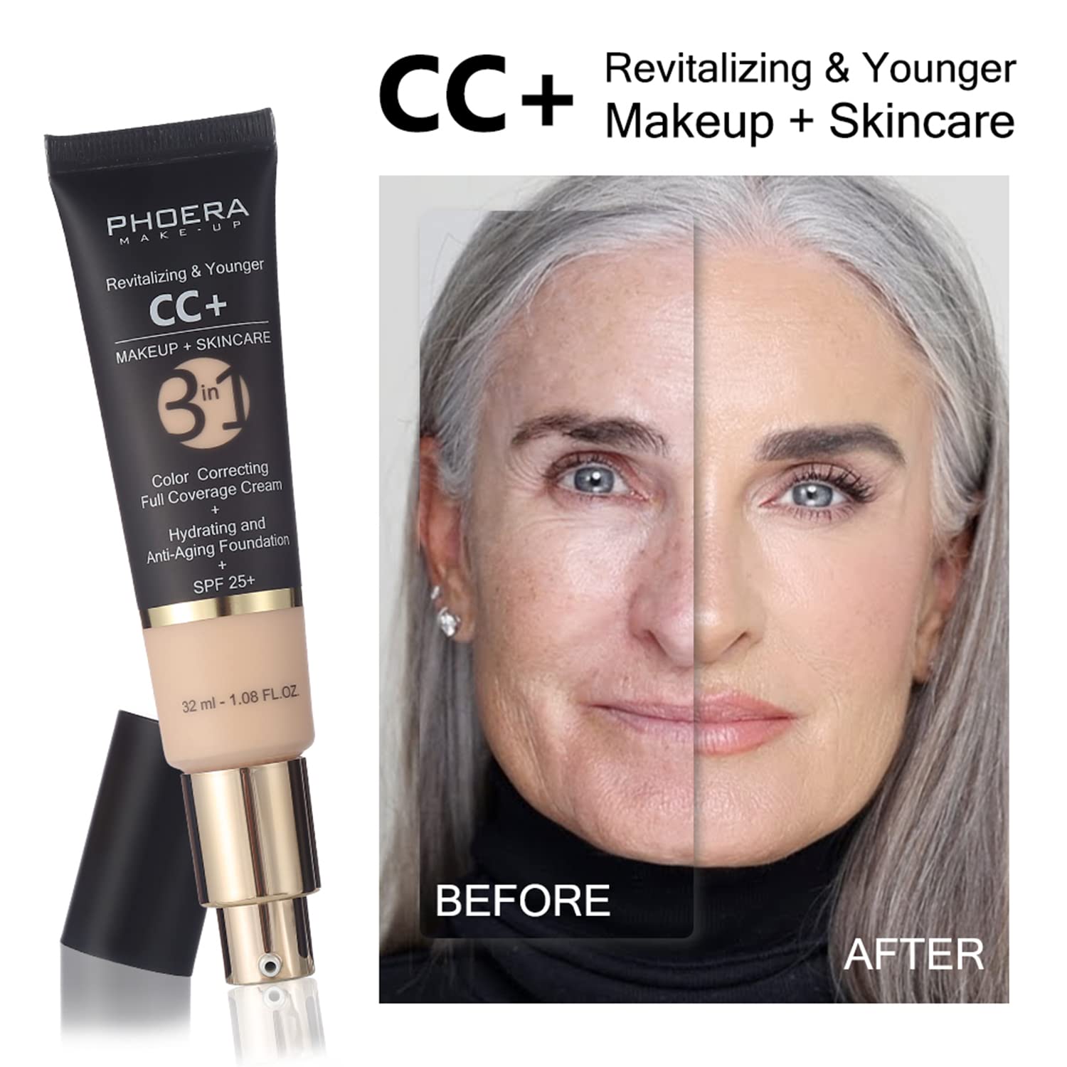 Hilareco primer canvas smoothing portrait close-up
