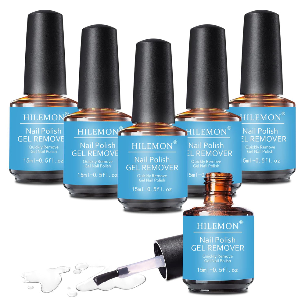 HiLemon Quick Gel Remover 6-pack front view for bulk use