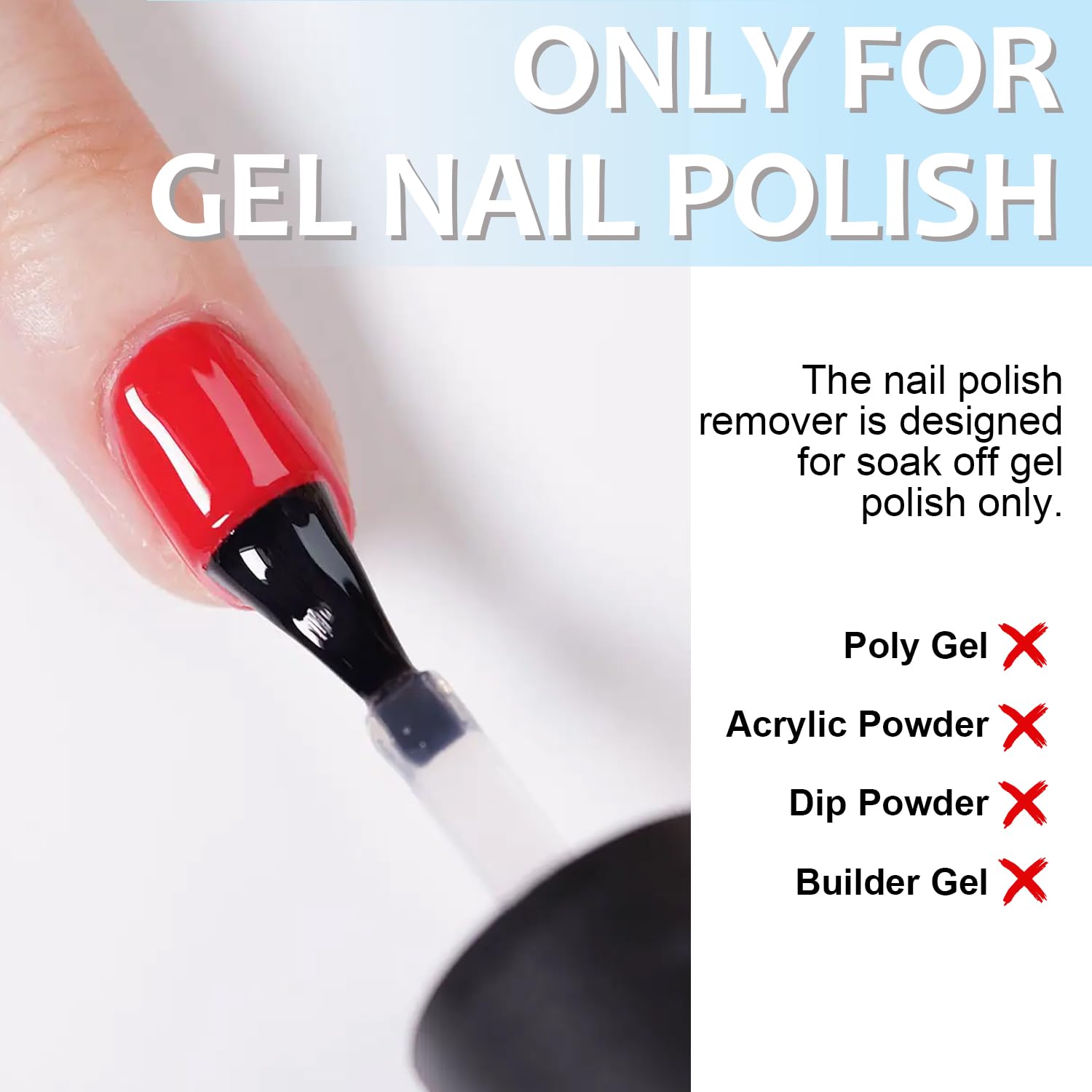 HiLemon Quick Gel Remover 2-3 minute wait for removal
