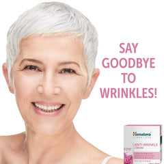 Himalaya Anti-Wrinkle Cream with Aloe Vera emphasizes soothing hydration for the skin.