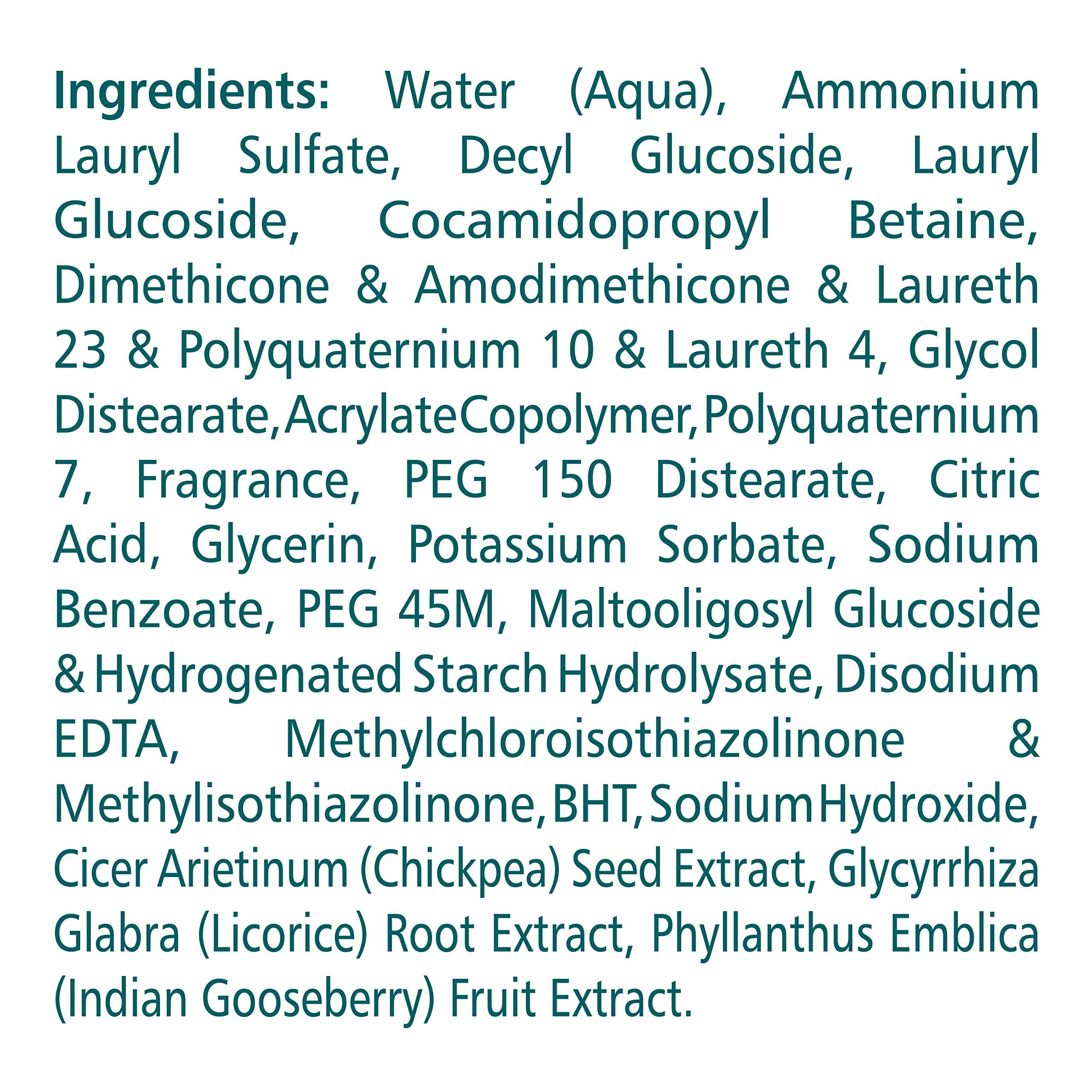 Himalaya packaging highlights Amla and Licorice for moisture and conditioning