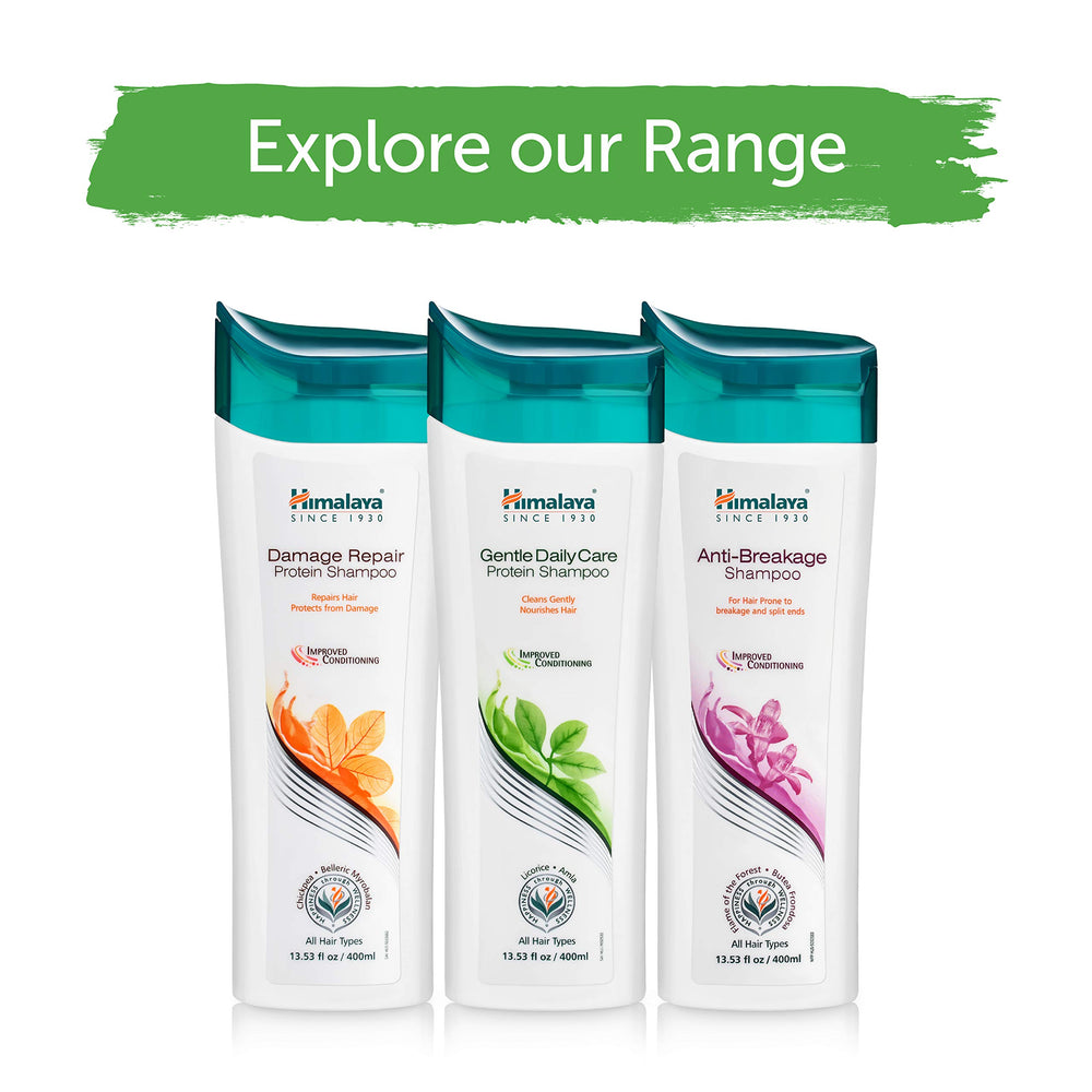 Himalaya Gentle Daily Care label close-up with product details