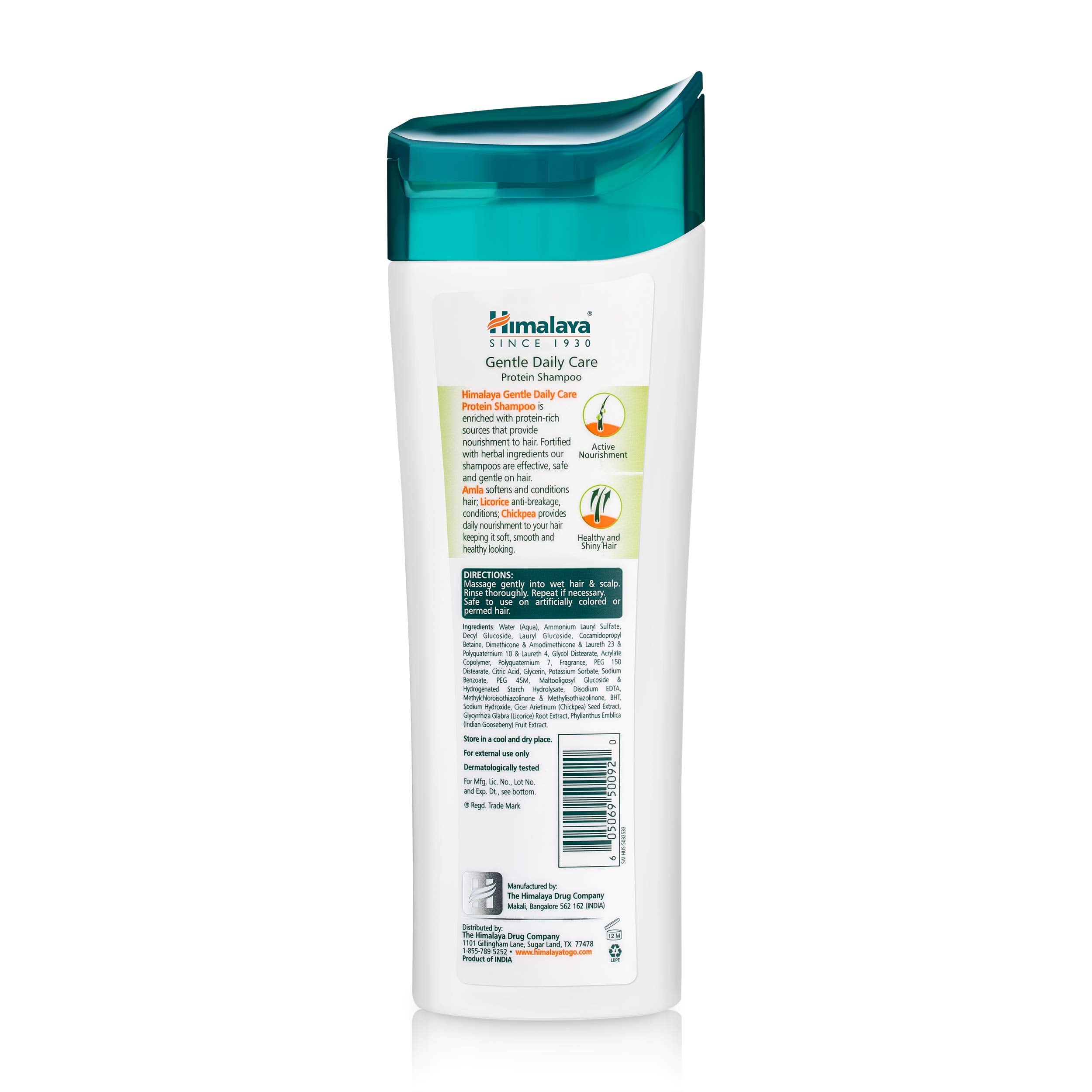Himalaya Gentle Daily Care shampoo lather forming in palm for cleansing