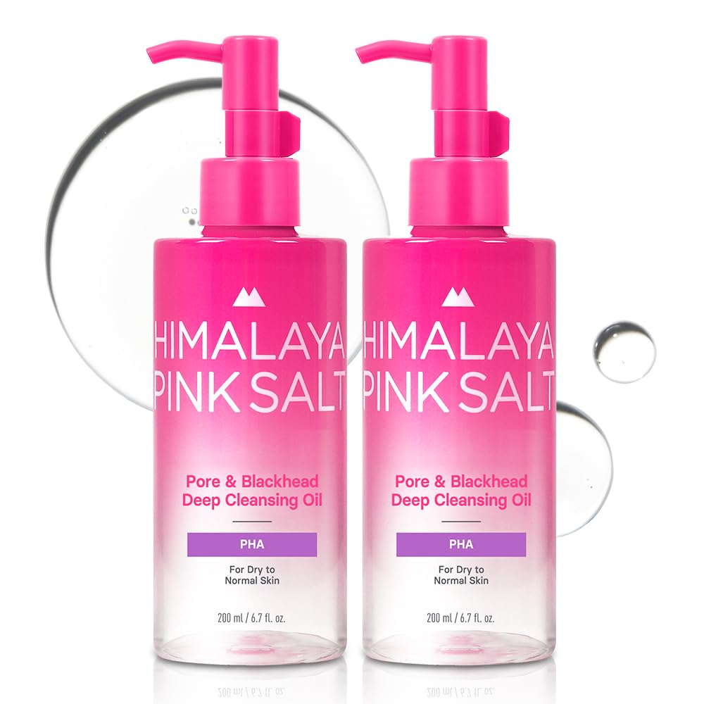 HIMALAYA PINKSALT deep-cleanse pores for a clearer complexion.